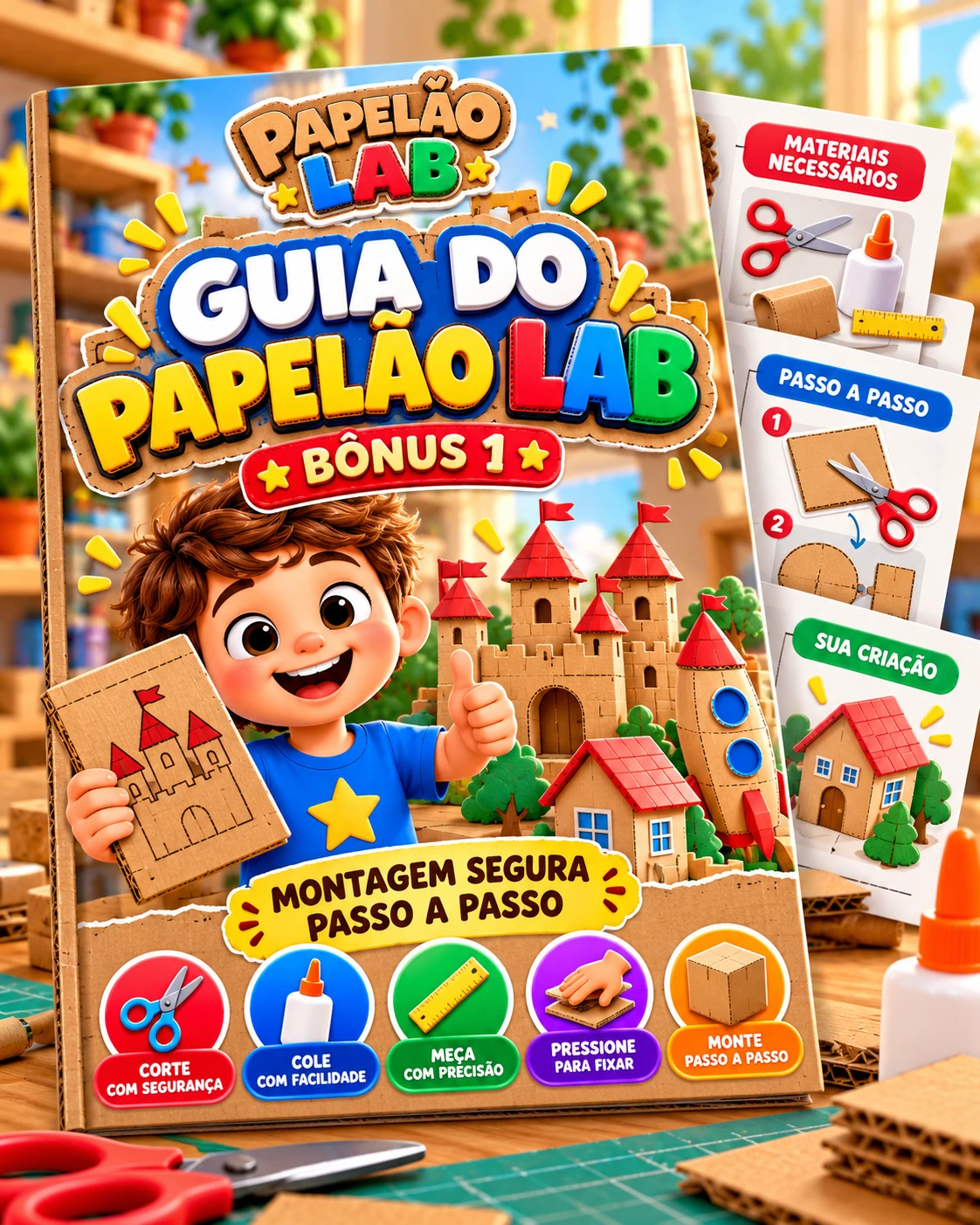 Arte individual ilustrativa do bônus 1: Guia de montagem segura